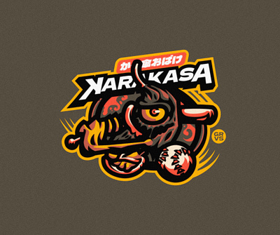 Karakasa Mascot Logo branding design esport gaming ghost graphic graphic design illustration japan japanese culture logo mascot obake sport yokai