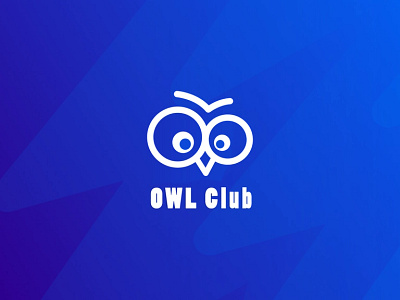 Owl Club - Logo branding design illustration logo minimal owl club logo