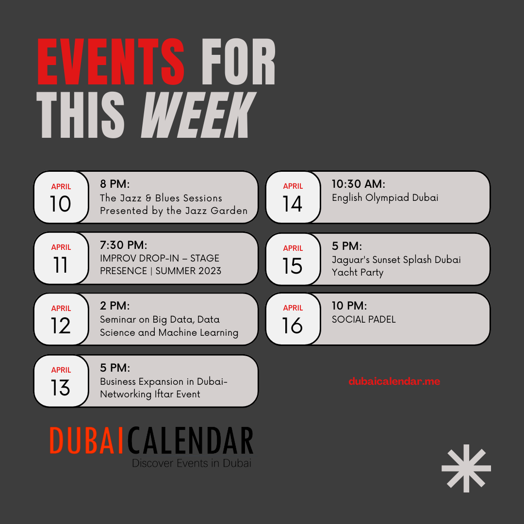 Uae Events Calendar 2025 