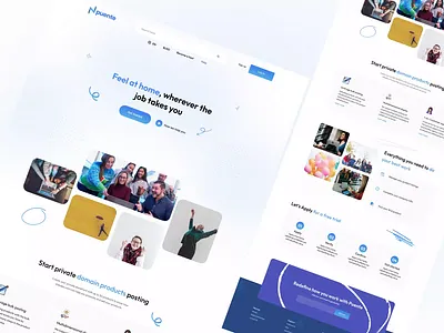 Npuente | B2B | landing page Animation agency animated landing page animation b2b business corporate digital marketing enterprise home page interface landing page landing page animation motion motion graphic motion graphics promo scroll animation ui ui animation ux