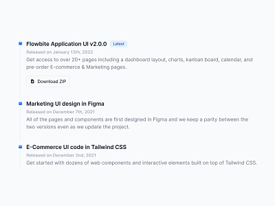 Timeline component library components design design kit design system enterprise figma flowbite tineline ui