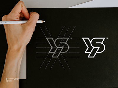 YSP Monogram Logo. brand branding brandmark design icon identity illustration letter lettering logo logofolio logotype mark monogram p s symbol vector y