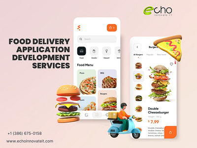 Food Delivery Application Development Services app development app development company food delivery mobile app development