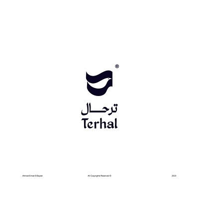 Terhal | Logo Design agency bird brand design brand designer brand identity branding creative design logo logo design logotype tourism typography uae vector visual