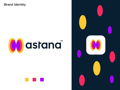 Astana logo design brand brand agency brand and identity branding brandmark corporate identity identity logo logo agency logo design modern logo popular logo visual identity