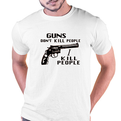 Mr Larson Guns Don’t Kill People I Kill People T-Shirt