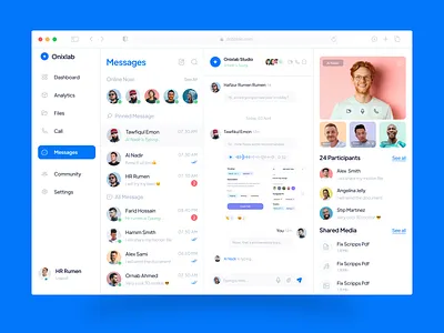 Team Management Website message app product design saas saas app saas product task management team management
