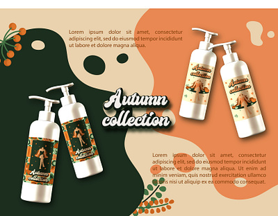 Label for cosmetic product branding