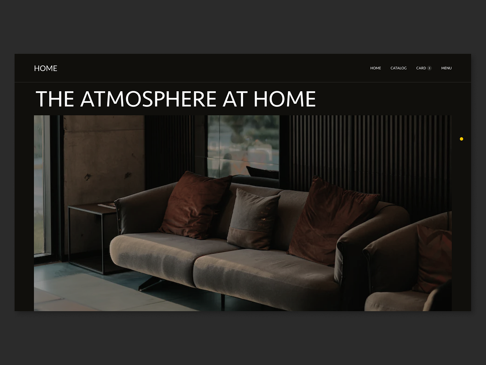 furniture store for home by Sergey Gurov on Dribbble