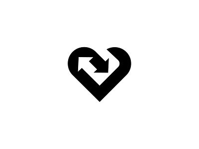 Love Cycle amore arrows branding cycle design friendship graphic design heart icon logo logodesign love modern relationship return symbol vector