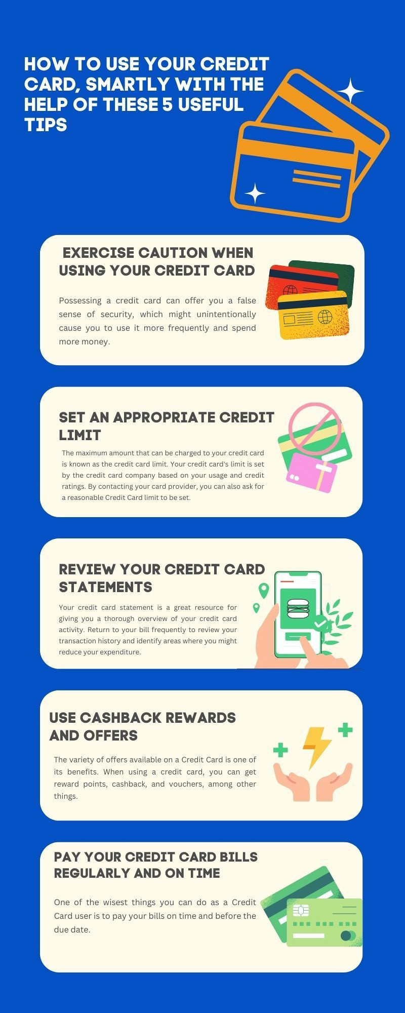 How to Use Credit Card Smartly with the Help of These 5 Useful T by