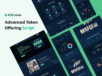 ICOGenie - Initial Token Offering Script token sale