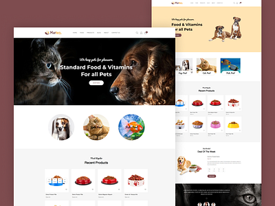 Marten - Pet Food, Pet Shop, Animal Care Shopify Theme pets shopify theme shopify online store 2.0