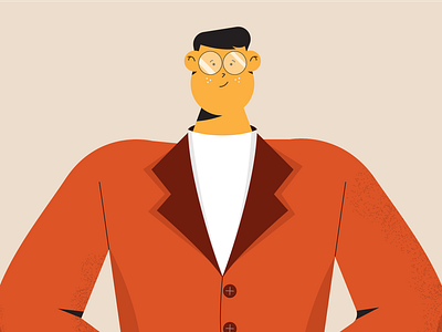 Illustration of a Fashion-Forward Man in his Sleek Jacket artwork creativedesign creativeinspiration designartwork designerinspiration designideas designinspo designportfolio designtrends digitalart dribbbledesigns fashiondesign fashionillustration flatillustration graphicdesign illustration illustrationdesign illustrationinspiration vectorillustration visualdesign