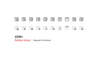 2200+ Notion Icons - Overflow Design figma free freebie icon iconpack icons iconset notion notion icons notion template sketch svg vector