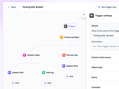 Trigger logic map (draft) ai apollo automation builder crm flow builder form builder hubspot logic builder logic map logistics lusha map process builder query query builder sales salesforce sql builder zoominfo