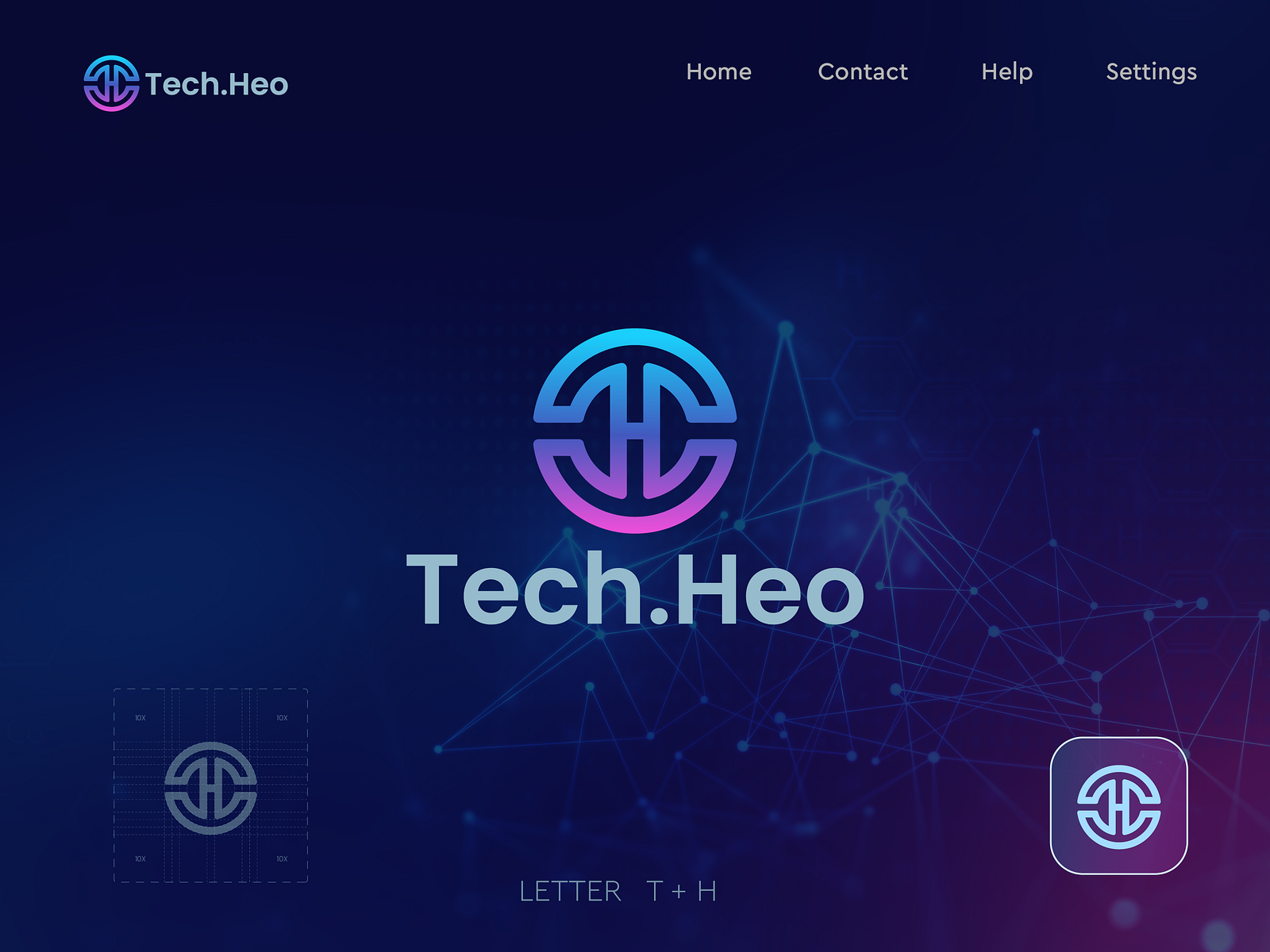 Tech. H logo - Modern Logo by Sunny Ahmed on Dribbble