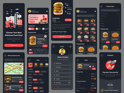 Food Delivery App Concept