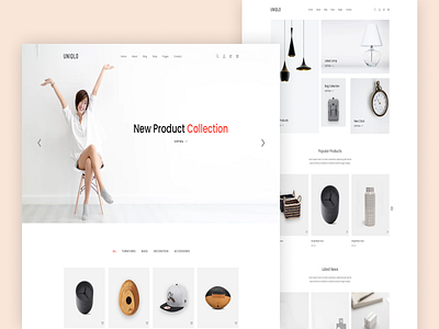 Minimal HTML Template - Uniqlo bootstrap fashion furniture html5 modern responsive shopping technology