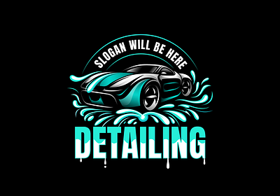 Car detailing logo auto detailing logo car wash logo car polish car wash monogram