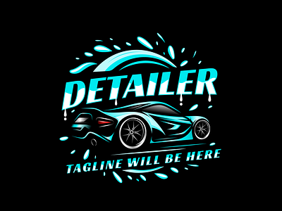 Car detailing logo auto detailing logo car wash logo car polish car wash monogram