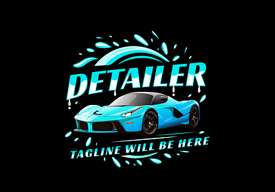 Car detailing logo auto detailing logo car wash logo car polish car wash monogram