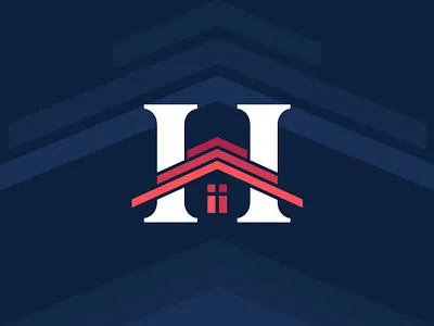 H Realestate logo branding estate graphic design home house logo real realestate