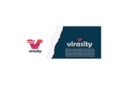 Virasity Redesign logo brand brand identity branding icon logo logo design logo designer logo mark logodesign logos logotype mark modern logo vector