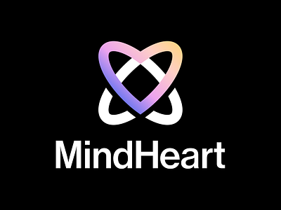 MindHeart | Final Logo branding butterfly digital heart logo identity identity branding life live logo logo design logo design branding logotype mind heart neurone saas science tech