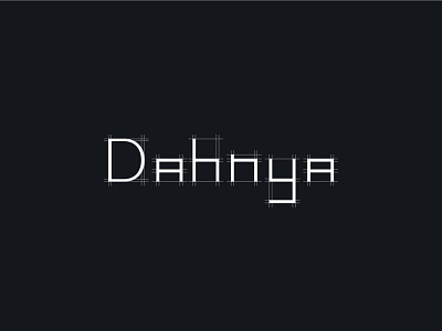 Dahnya branding design flat graphic design graphicdesign illustration logo minimal ui vector