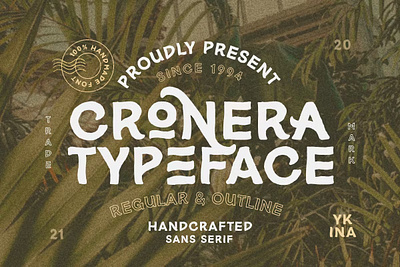 Cronera - Handcrafted Typeface calligraphy display display font font font family fonts hand lettering handlettering lettering logo sans serif sans serif font sans serif typeface script serif serif font type typedesign typeface typography