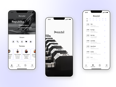 Mobile app redesign app design figma fitness ui ux