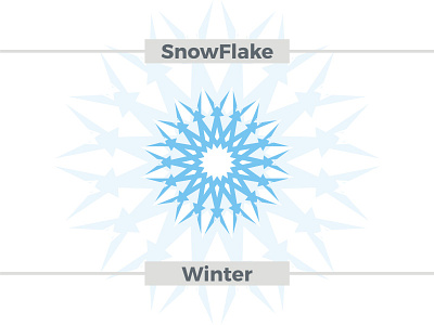 SnowFlake - Winter ice