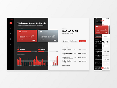 Banking app banking app dark mode dark vs light mode desktop app desktop banking app desktop vs mobile homebanking app light mode mobile app mobile banking app ux ui
