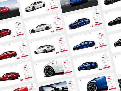 Nelsa | Web Design branding car design tesla ui ux website