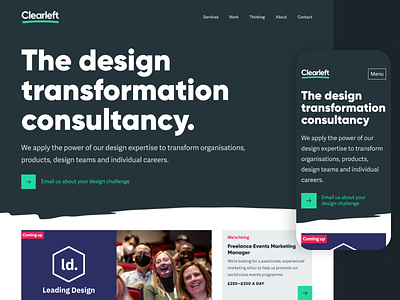 clearleft.com visual design component library design transformation fluid space fluid type responsive ui