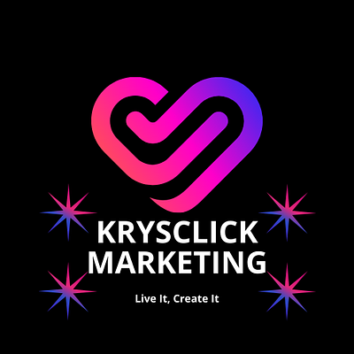 Krysclick Marketing 3d branding graphic design logo ui