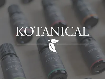 KOTANICAL branding logo vector