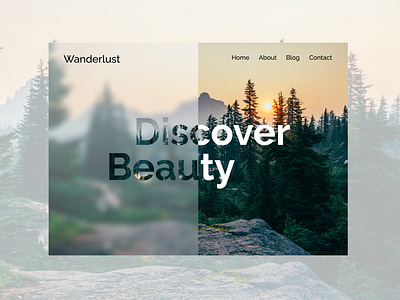 Wanderlust app design designer figma graphic design ui ux web webdesign