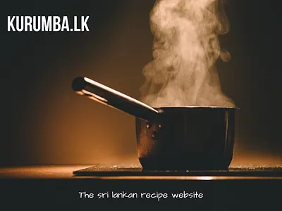 Kurumba.lk - The Sri Lankan Recipe Website branding design food recipe srilanka travel ui web design website
