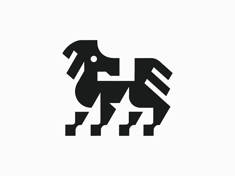 Tribal Horse logo design by @anhdodes 3d anhdodes logo animal logo animation branding design graphic design horse logo design illustration logo logo design logo designer logodesign minimalist logo minimalist logo design motion graphics ui zebra logo design