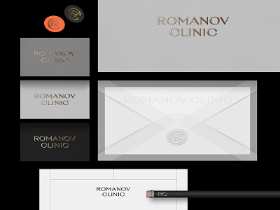 RC identity logotype print design wordmark