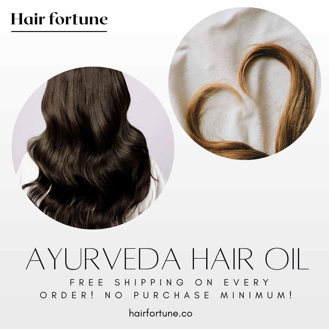 Ayurveda Hair Oil By Hair Fortune On Dribbble