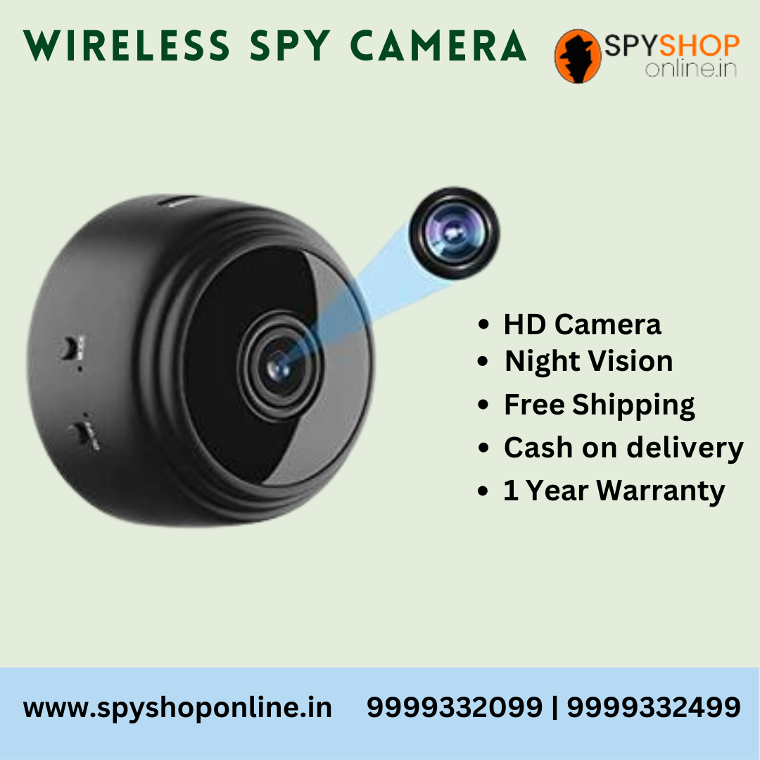 Latest Wireless Spy Camera in Delhi Best Deal 2023 by Spy Shop Online