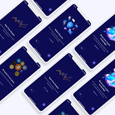 Onboarding E-Wallet Cryptocurrency daily design figma typography ui ux