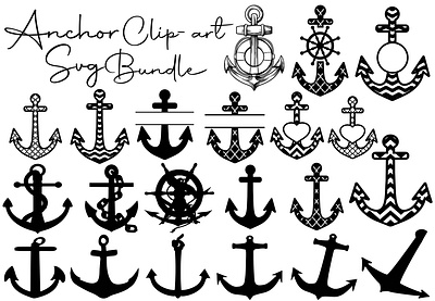 Anchor SVG Bundle anchor anchor bundle anchor clipart anchor compass anchor frame svg anchor illustration anchor sailor anchor svg bundle hope anchor