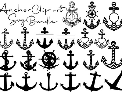 Anchor SVG Bundle anchor anchor bundle anchor clipart anchor compass anchor frame svg anchor illustration anchor sailor anchor svg bundle hope anchor