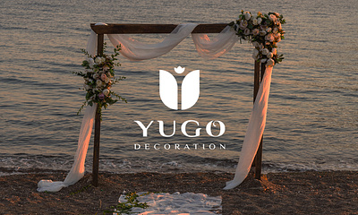 Yugo - Decoration Logo beauty logo branding decoration logo design elegant logo graphic design logo logo design wedding logo