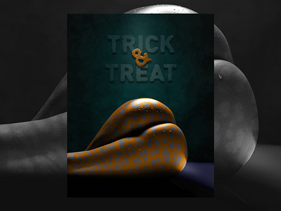Halloween Erotic Advertising advertising design digital art graphic design halloween photo manipulation photoshop