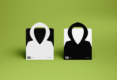 10Guards - Paper bag design cybersecurity design graphic design packaging paper bag